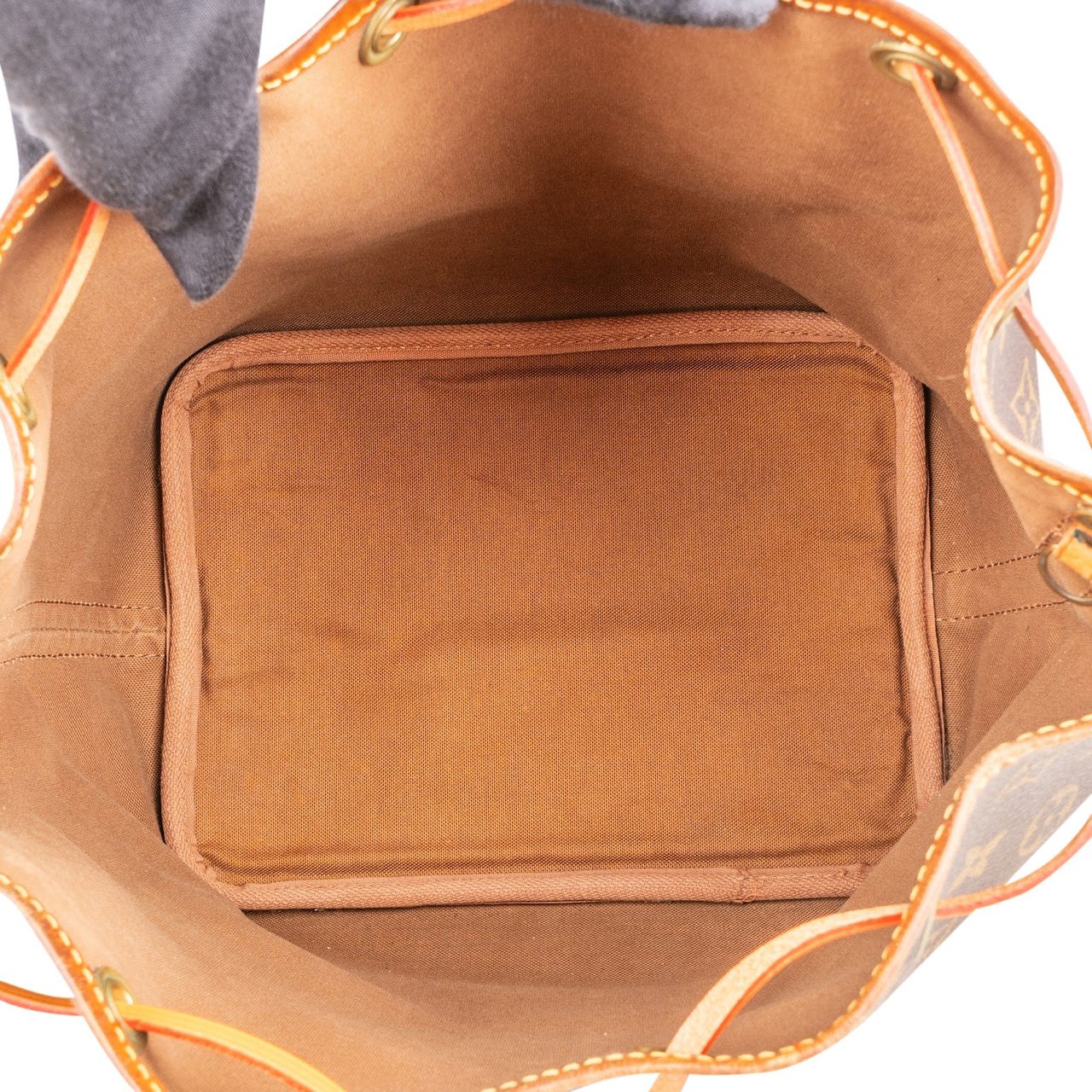 Louis Vuitton Monogram Canvas Sac Noé Petit Shoulder Bag Bruin