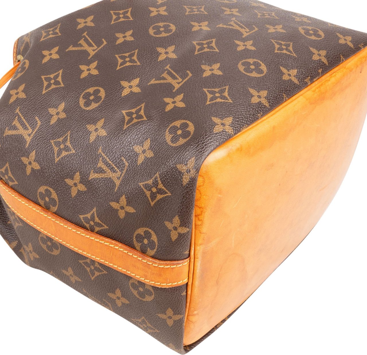 Louis Vuitton Monogram Canvas Sac Noé Petit Shoulder Bag Bruin