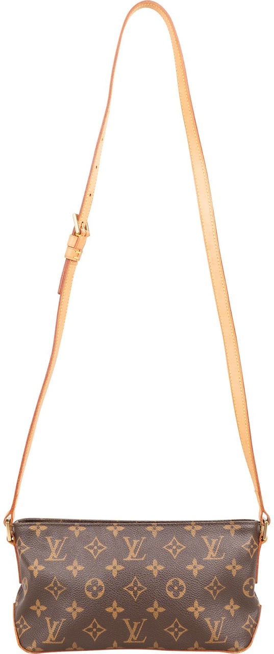 Louis Vuitton Monogram Canvas Trotteur Crossbody Bag Bruin