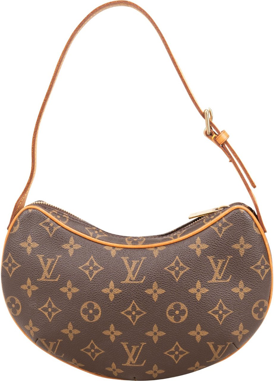 Louis Vuitton Monogram Canvas Croissant PM Shoulder Bag Bruin