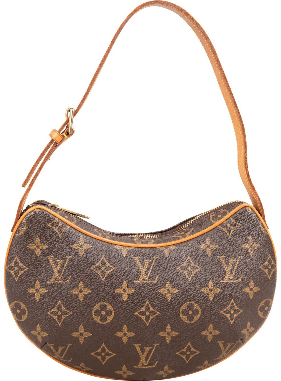 Louis Vuitton Monogram Canvas Croissant PM Shoulder Bag Bruin