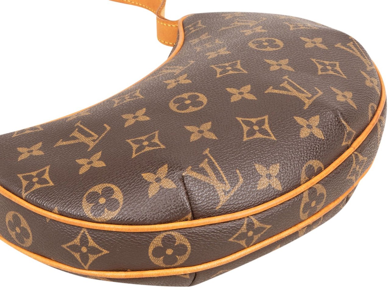 Louis Vuitton Monogram Canvas Croissant PM Shoulder Bag Bruin