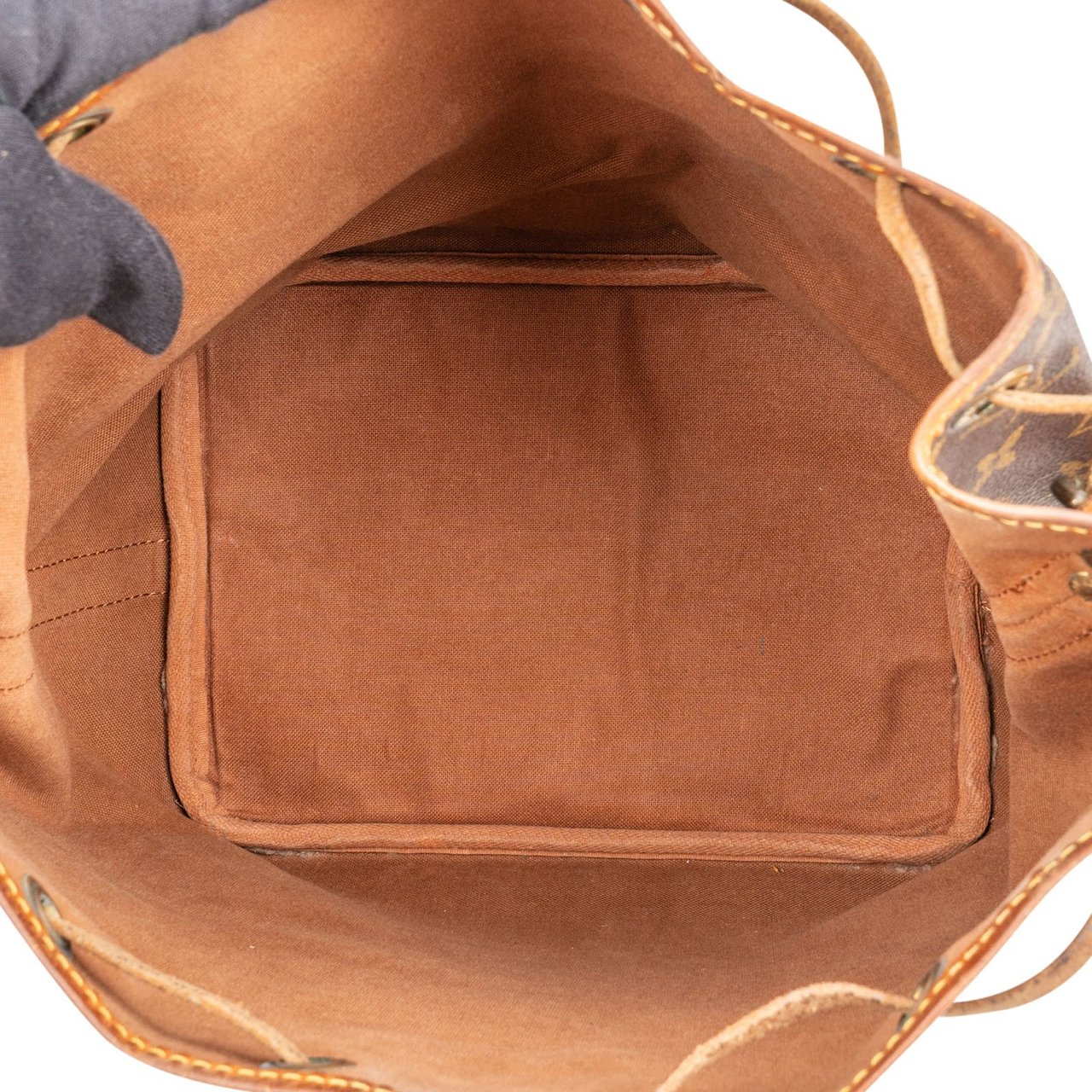 Louis Vuitton Monogram Canvas Sac Noé Petit Shoulder Bag Bruin