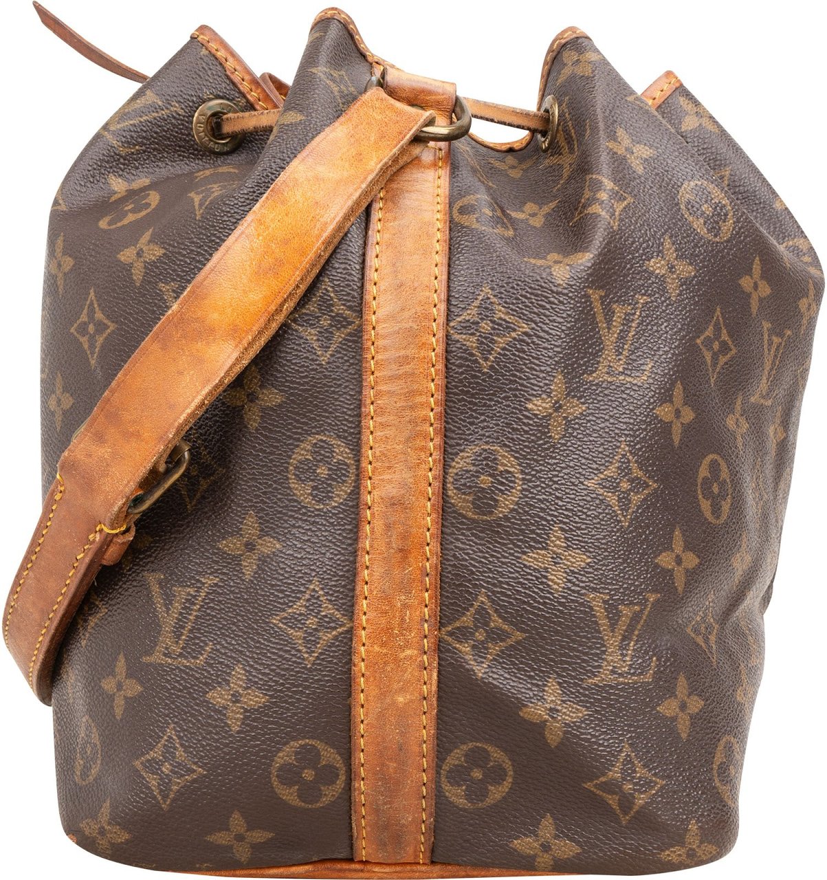 Louis Vuitton Monogram Canvas Sac Noé Petit Shoulder Bag Bruin