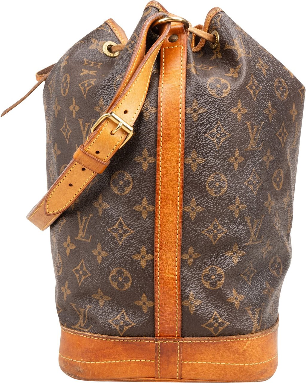 Louis Vuitton Monogram Canvas Sac Noé Grande Shoulder Bag Bruin