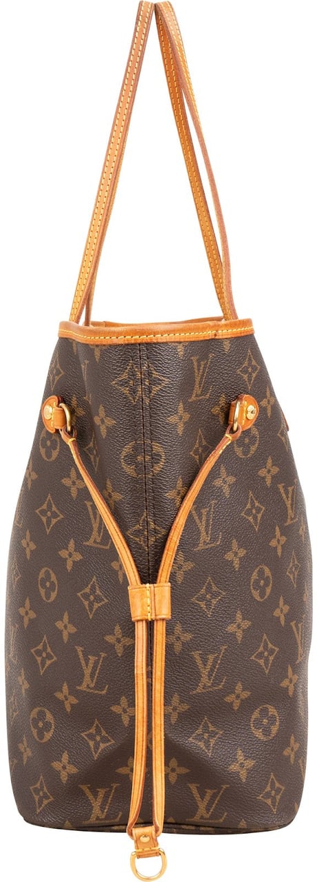 Louis Vuitton Monogram Canvas Neverfull MM Shoulder Bag Bruin