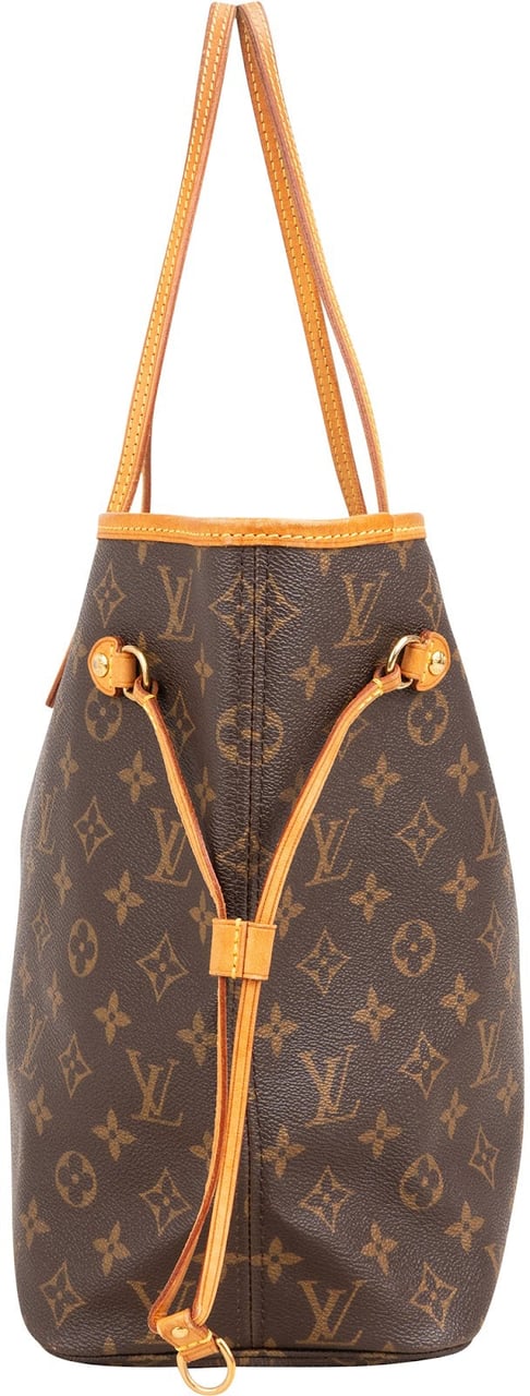 Louis Vuitton Monogram Canvas Neverfull MM Shoulder Bag Bruin
