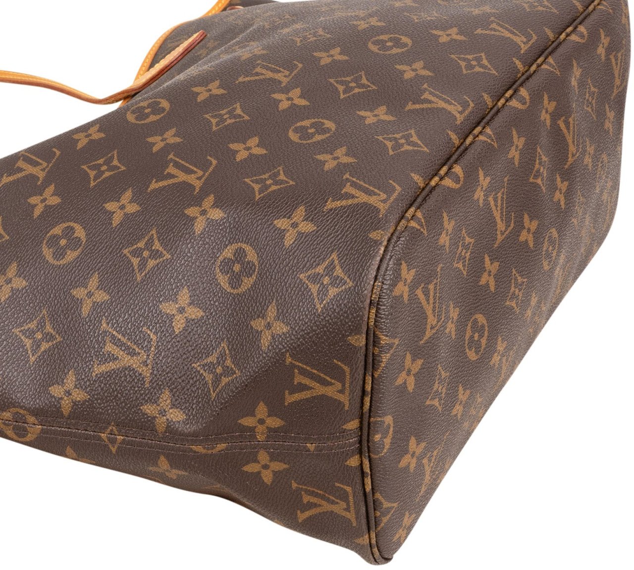 Louis Vuitton Monogram Canvas Neverfull MM Shoulder Bag Bruin