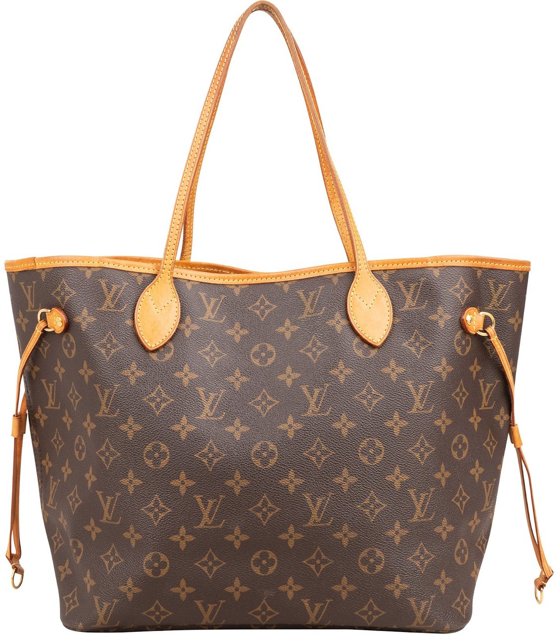Louis Vuitton Monogram Canvas Neverfull MM Shoulder Bag Bruin