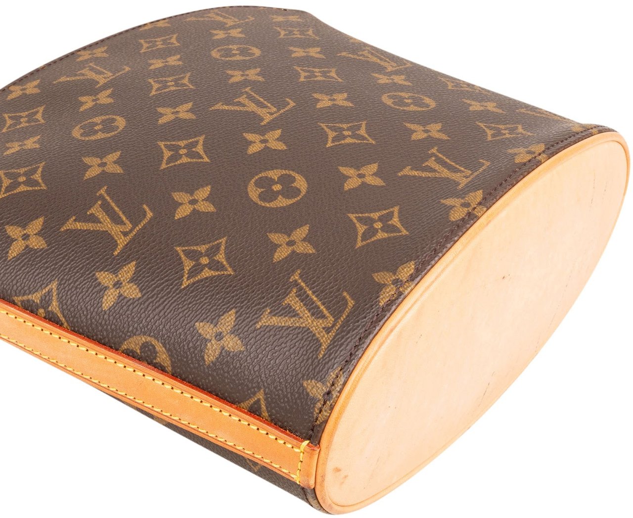 Louis Vuitton Monogram Canvas Drouot Crossbody Bag Bruin