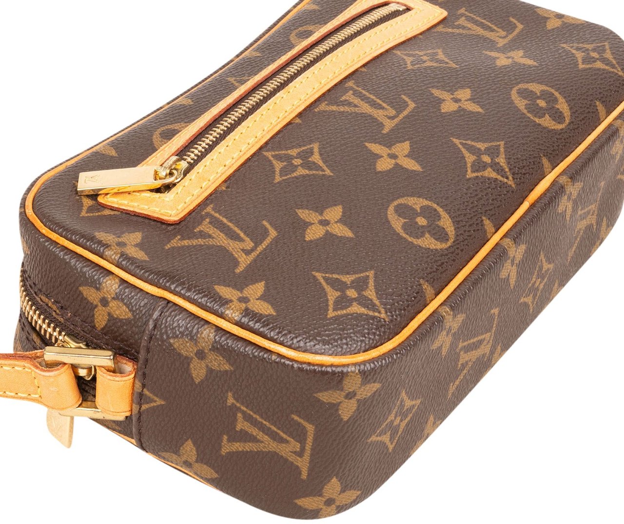Louis Vuitton Monogram Canvas Pochette Cite Shoulder Bag Bruin
