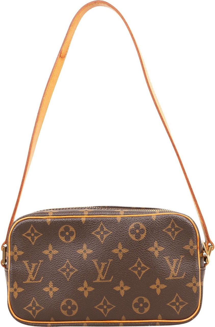 Louis Vuitton Monogram Canvas Pochette Cite Shoulder Bag Bruin