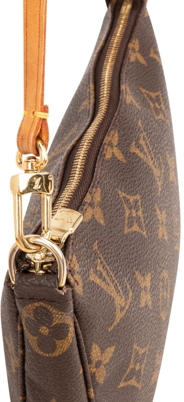 Louis Vuitton Monogram Canvas Pochette Accessoires Handbag Bruin