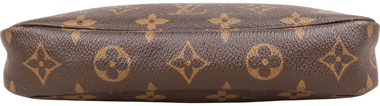 Louis Vuitton Monogram Canvas Pochette Accessoires Handbag Bruin