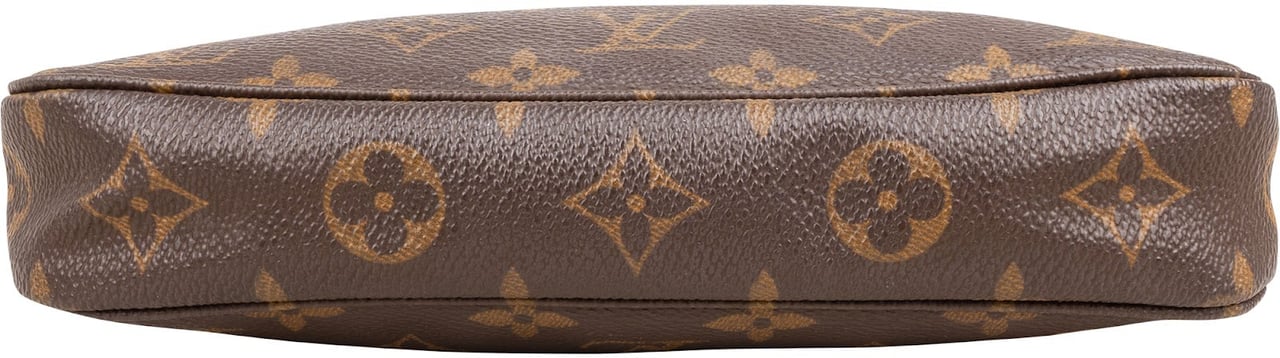 Louis Vuitton Monogram Canvas Pochette Accessoires Handbag Bruin