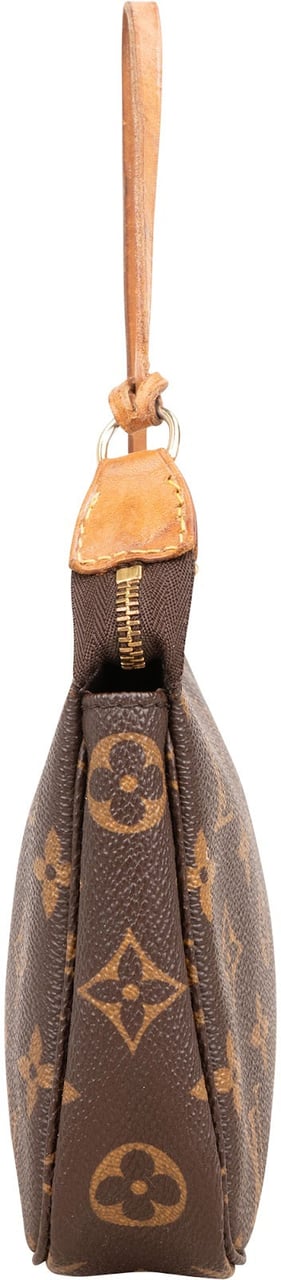 Louis Vuitton Monogram Canvas Pochette Accessoires Handbag Bruin