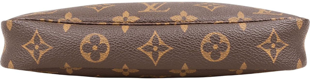 Louis Vuitton Monogram Canvas Pochette Accessoires Handbag Bruin