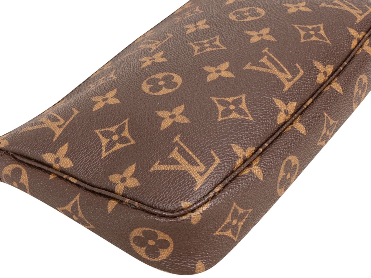 Louis Vuitton Monogram Canvas Pochette Accessoires Handbag Bruin