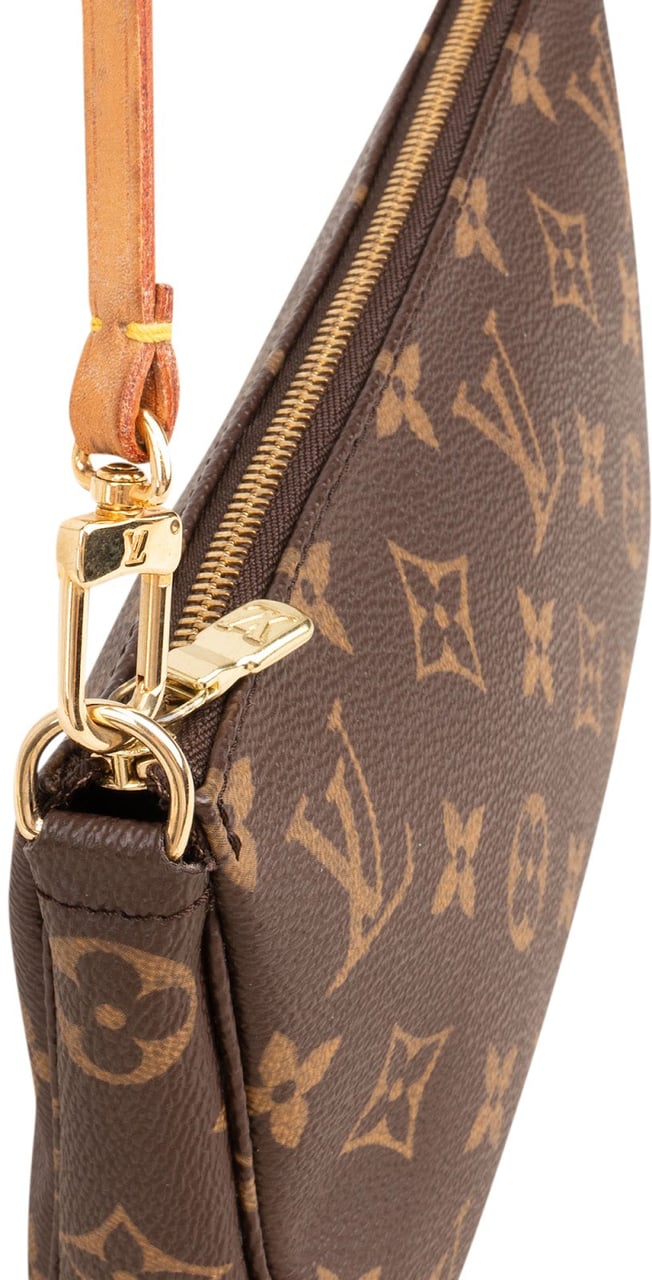 Louis Vuitton Monogram Canvas Pochette Accessoires Handbag Bruin