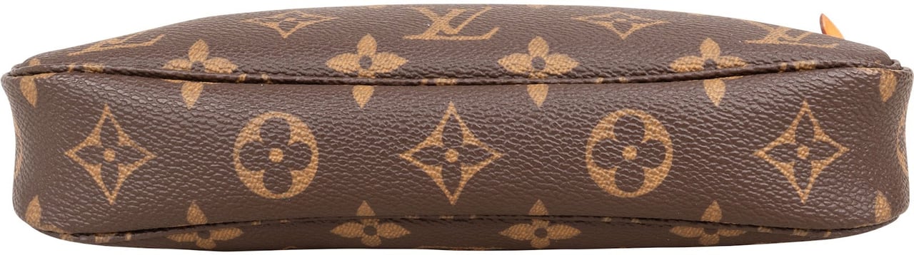 Louis Vuitton Monogram Canvas Pochette Accessoires Handbag Bruin