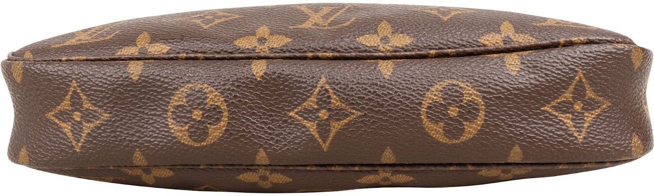 Louis Vuitton Monogram Canvas Pochette Accessoires Handbag Bruin