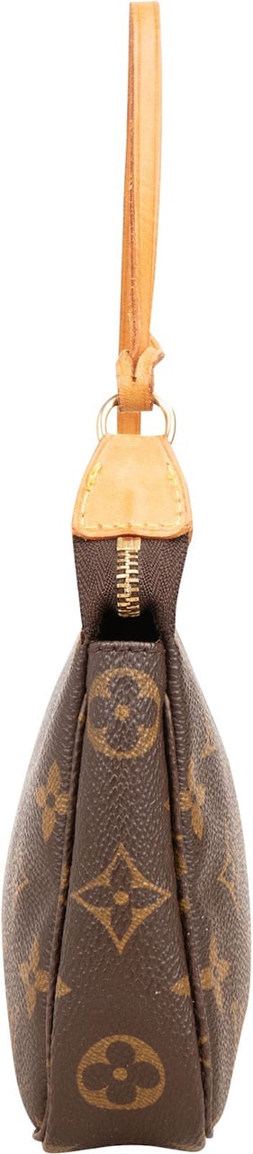 Louis Vuitton Monogram Canvas Pochette Accessoires Handbag Bruin