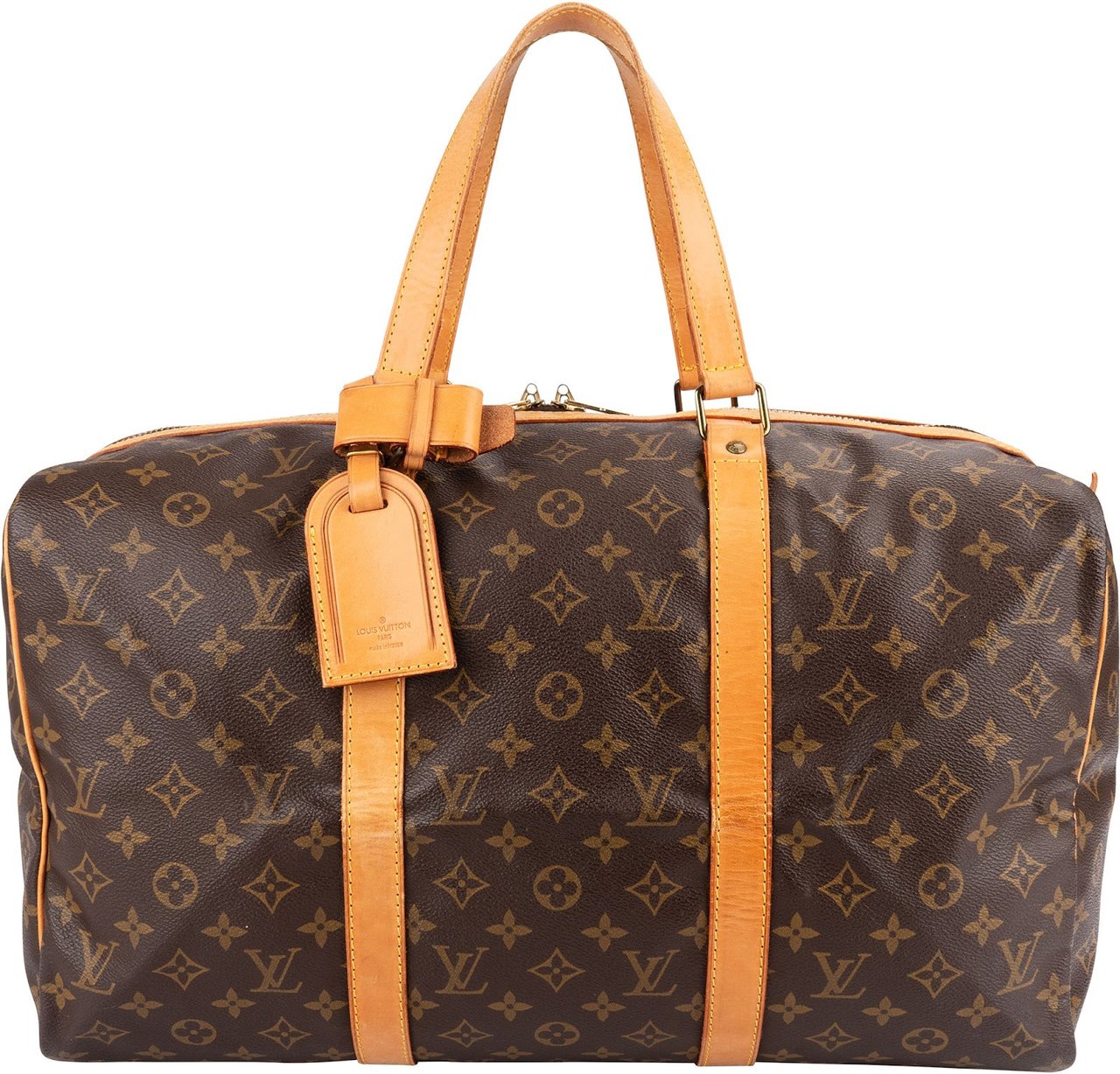 Louis Vuitton Monogram Canvas Sac Souple 45 Travel Bag Bruin