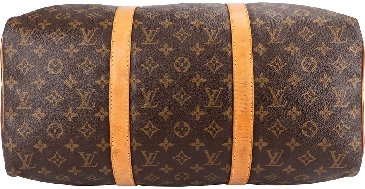 Louis Vuitton Monogram Canvas Sac Souple 45 Travel Bag Bruin