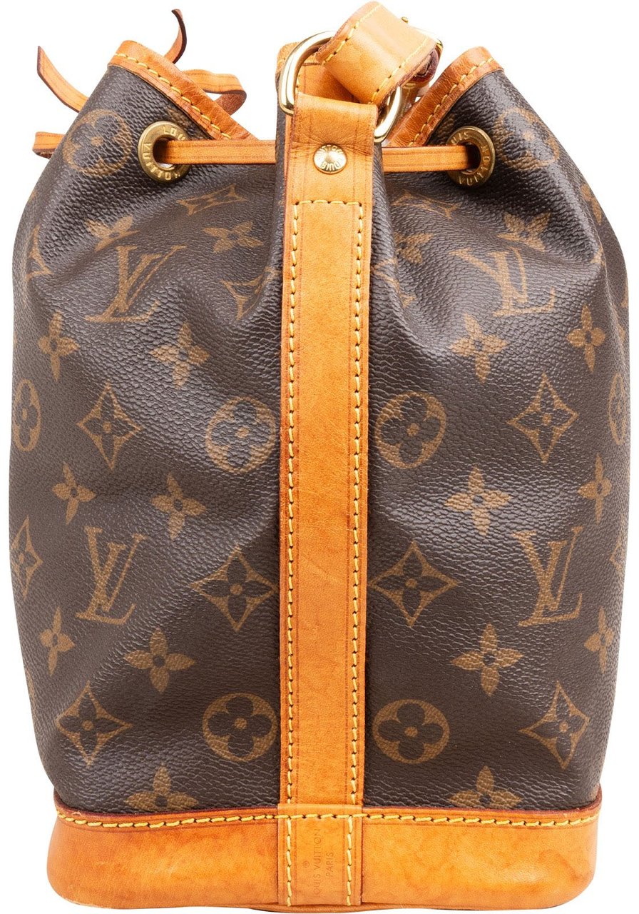 Louis Vuitton Monogram Canvas Sac Noé BB Crossbody Bag Bruin