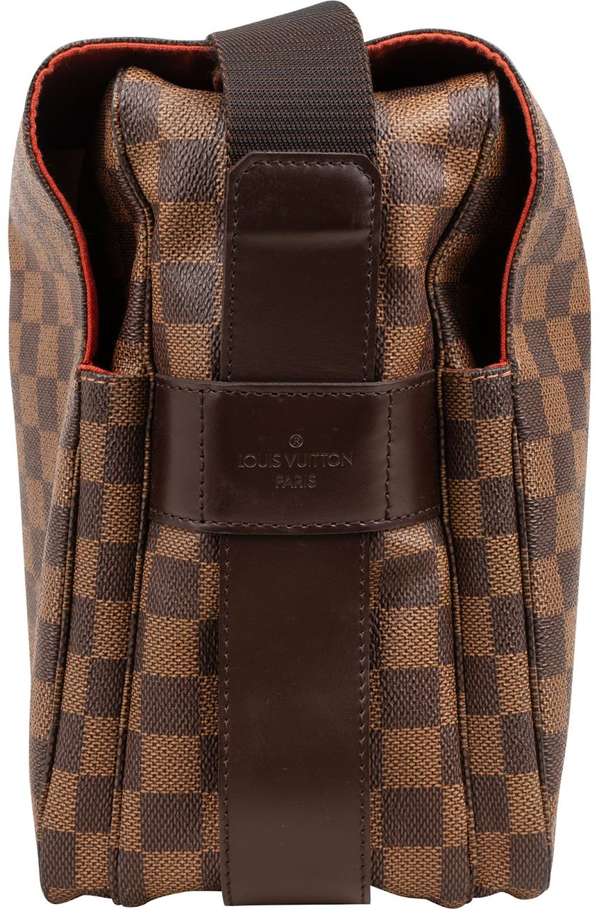 Louis Vuitton Monogram Damier Ebene Canvas Naviglio Crossbody Bag Bruin