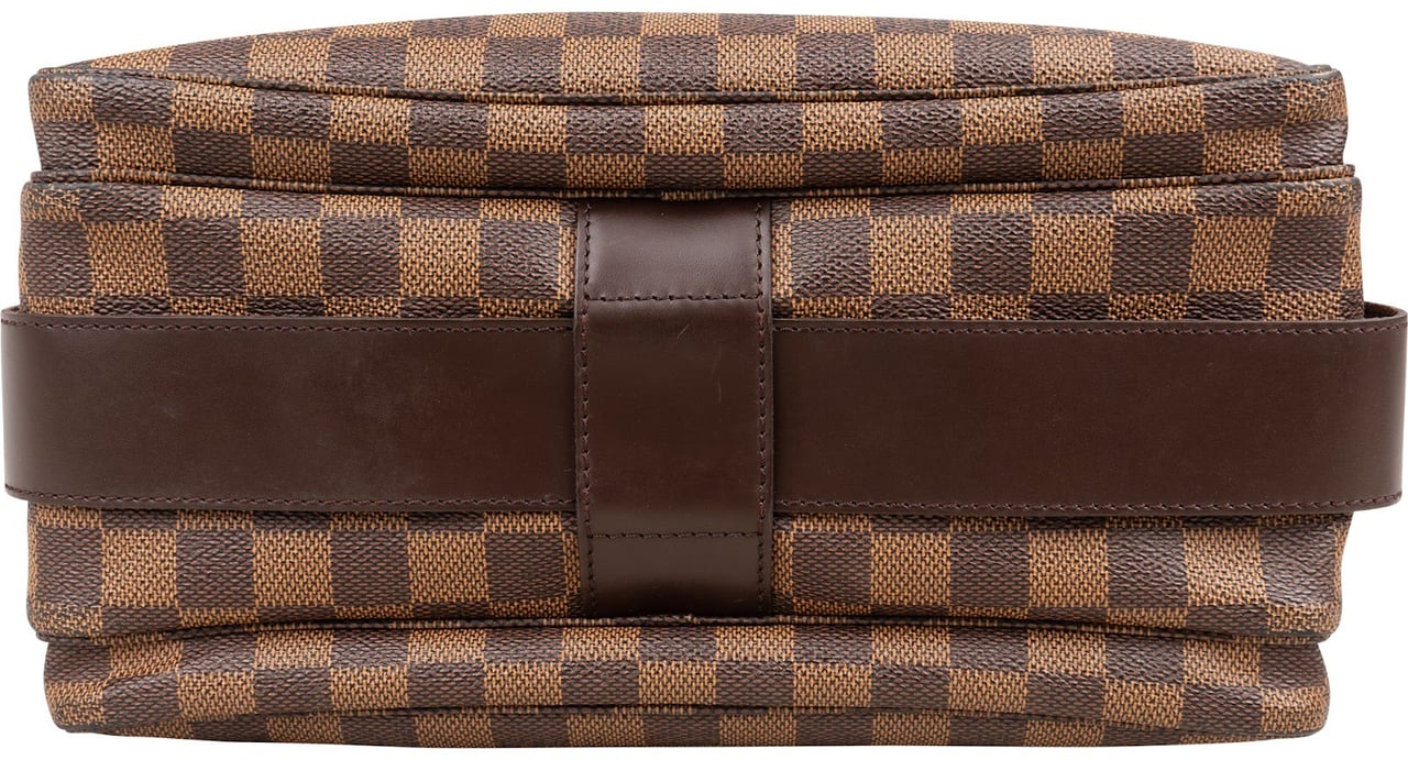 Louis Vuitton Monogram Damier Ebene Canvas Naviglio Crossbody Bag Bruin