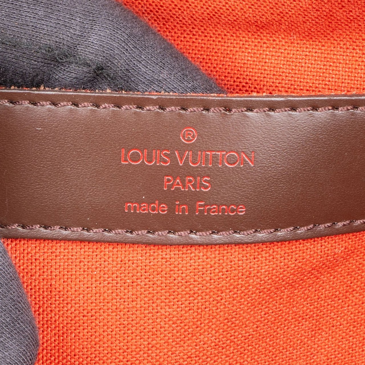 Louis Vuitton Monogram Damier Ebene Canvas Naviglio Crossbody Bag Bruin