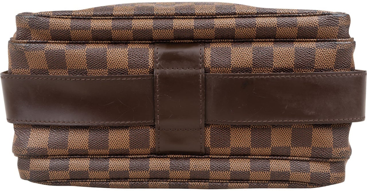 Louis Vuitton Monogram Damier Ebene Naviglio Crossbody Bag Bruin