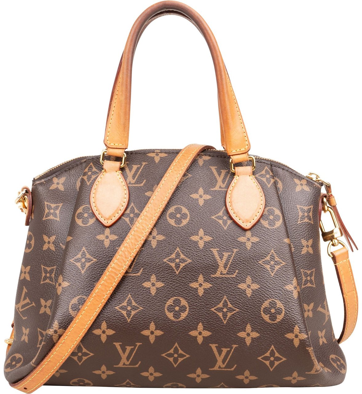 Louis Vuitton Monogram Canvas Rivoli PM Handbag Bruin