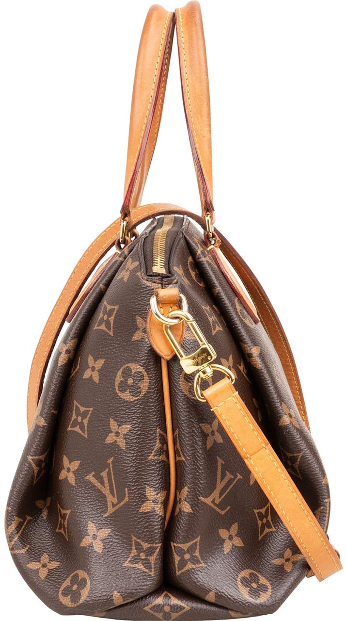 Louis Vuitton Monogram Canvas Rivoli PM Handbag Bruin