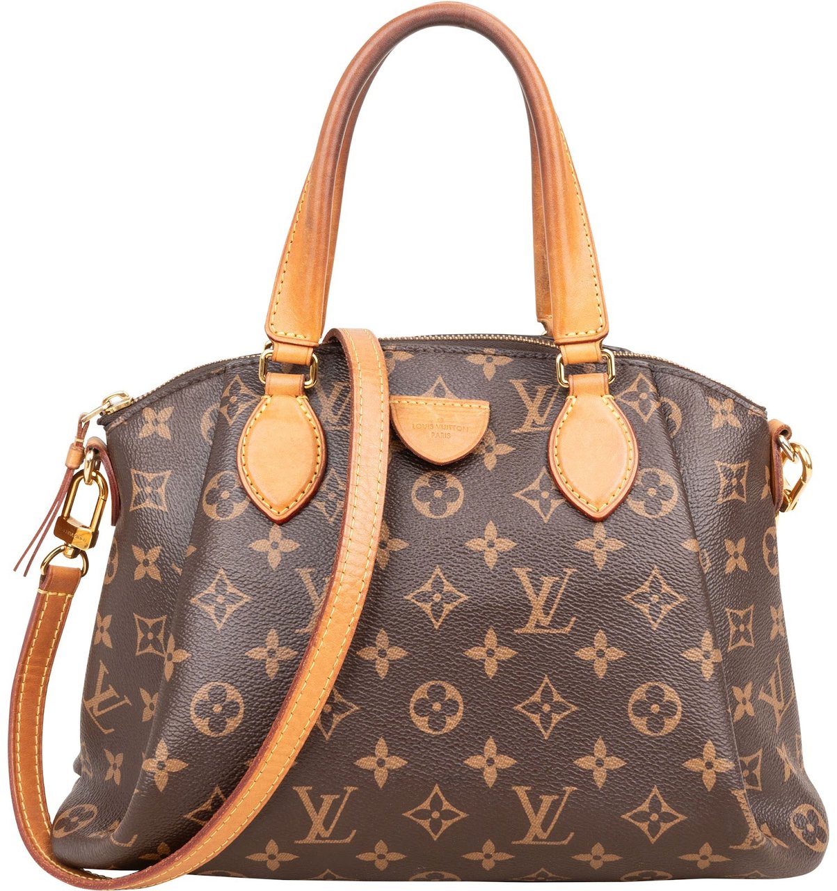 Louis Vuitton Monogram Canvas Rivoli PM Handbag Bruin