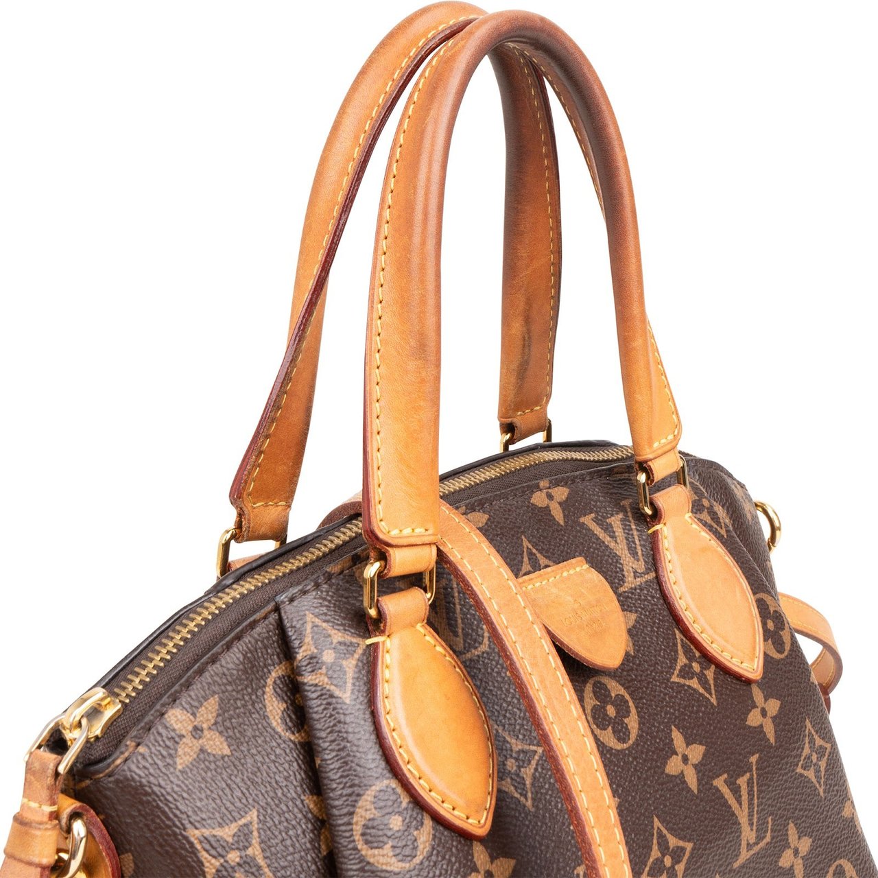 Louis Vuitton Monogram Canvas Rivoli PM Handbag Bruin