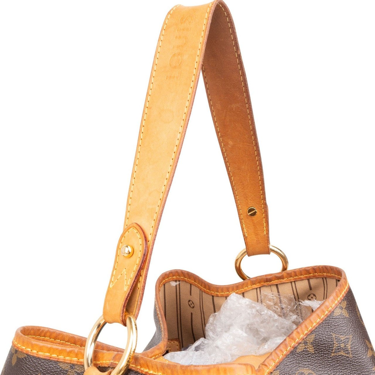 Louis Vuitton Monogram Canvas Delightful PM Shoulder Bag Bruin