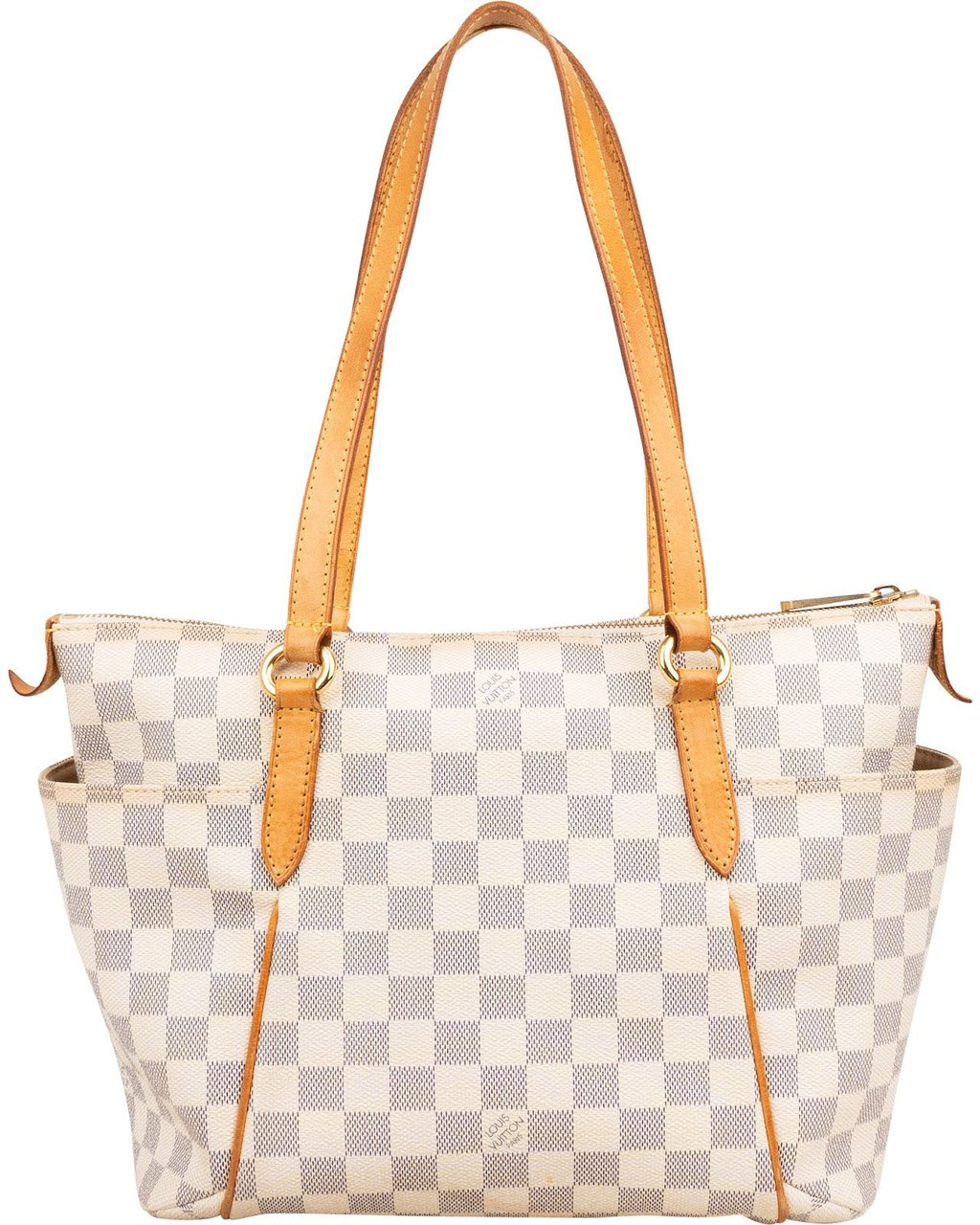 Louis Vuitton Monogram Damier Azur Canvas Totally PM Shoulder Bag Divers