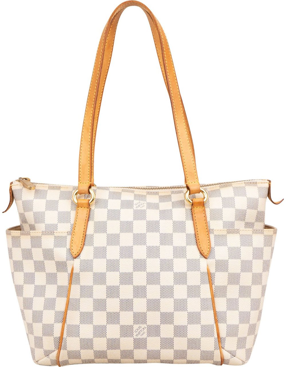 Louis Vuitton Monogram Damier Azur Canvas Totally PM Shoulder Bag Divers