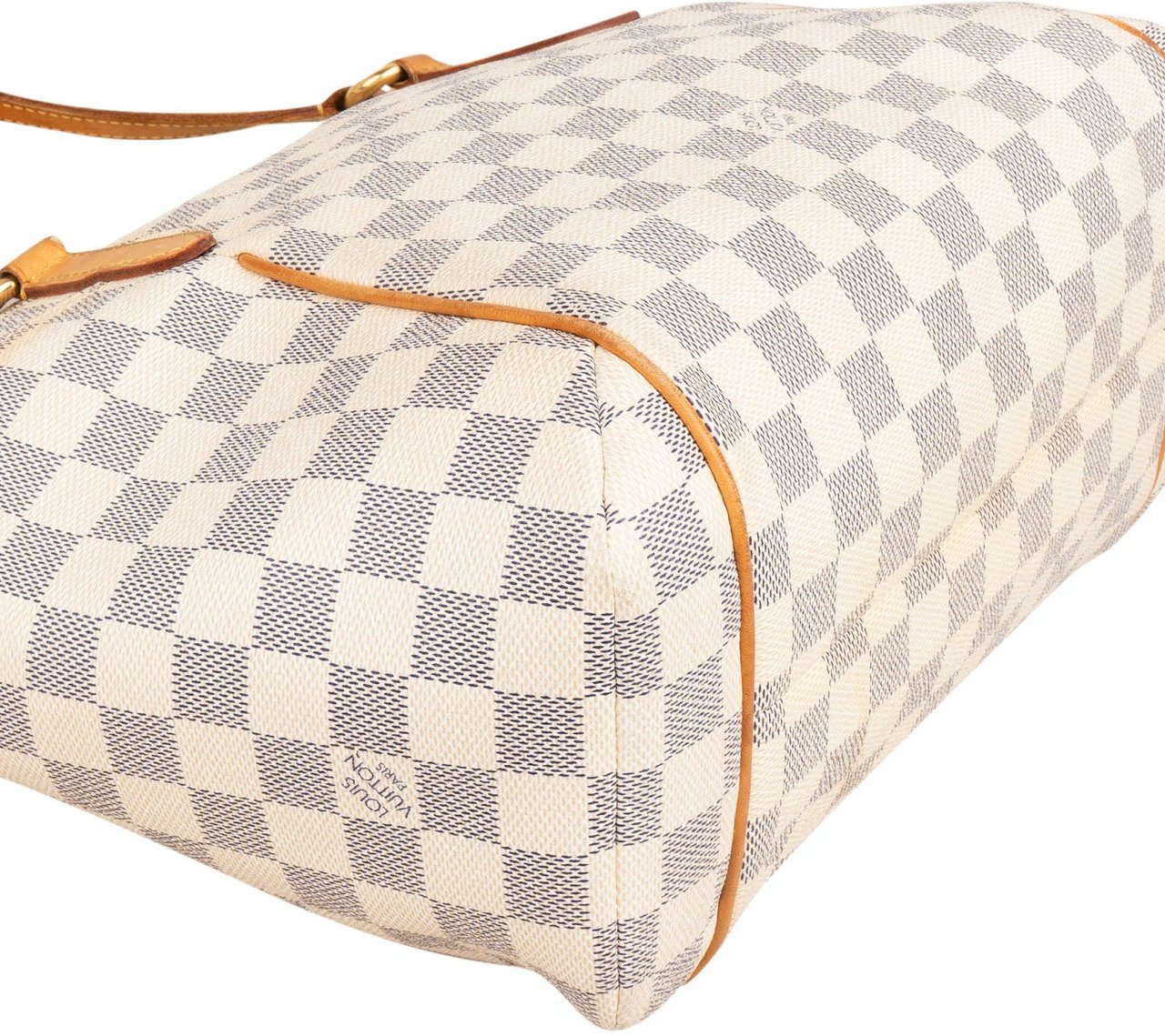 Louis Vuitton Monogram Damier Azur Canvas Totally PM Shoulder Bag Divers