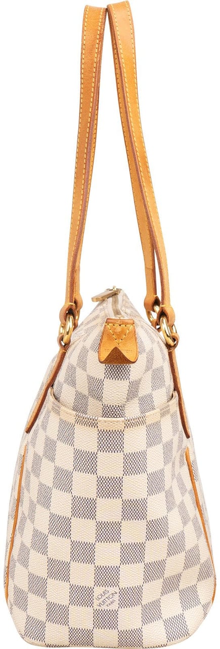 Louis Vuitton Monogram Damier Azur Canvas Totally PM Shoulder Bag Divers