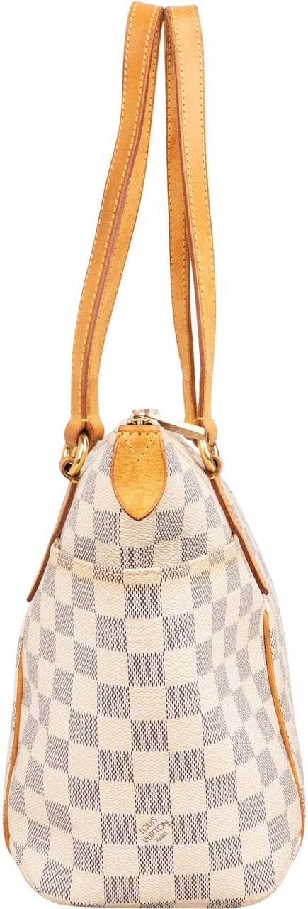 Louis Vuitton Monogram Damier Azur Canvas Totally PM Shoulder Bag Divers