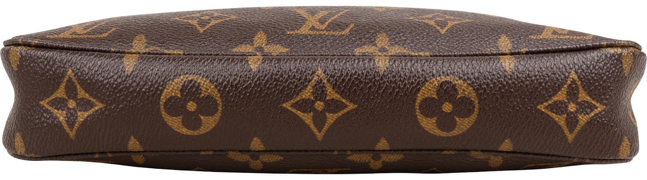 Louis Vuitton Monogram Canvas Pochette Accessoires Handbag Bruin