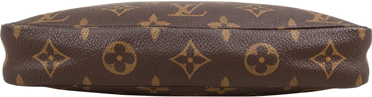 Louis Vuitton Monogram Canvas Pochette Accessoires Handbag Bruin