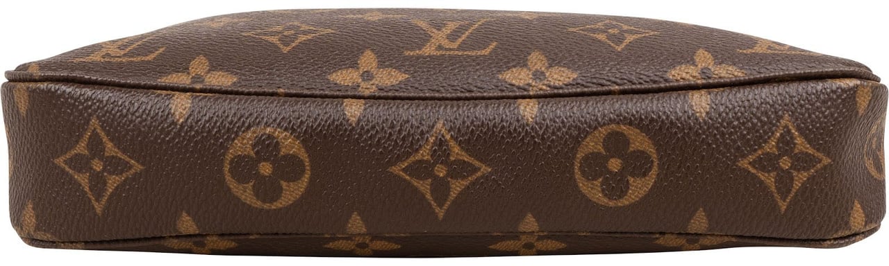 Louis Vuitton Monogram Canvas Pochette Accessoires Handbag Bruin