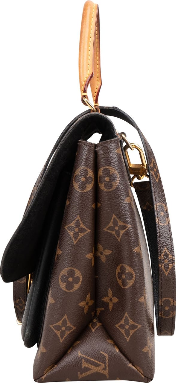 Louis Vuitton Canvas Monogram Marignan Handbag Bruin
