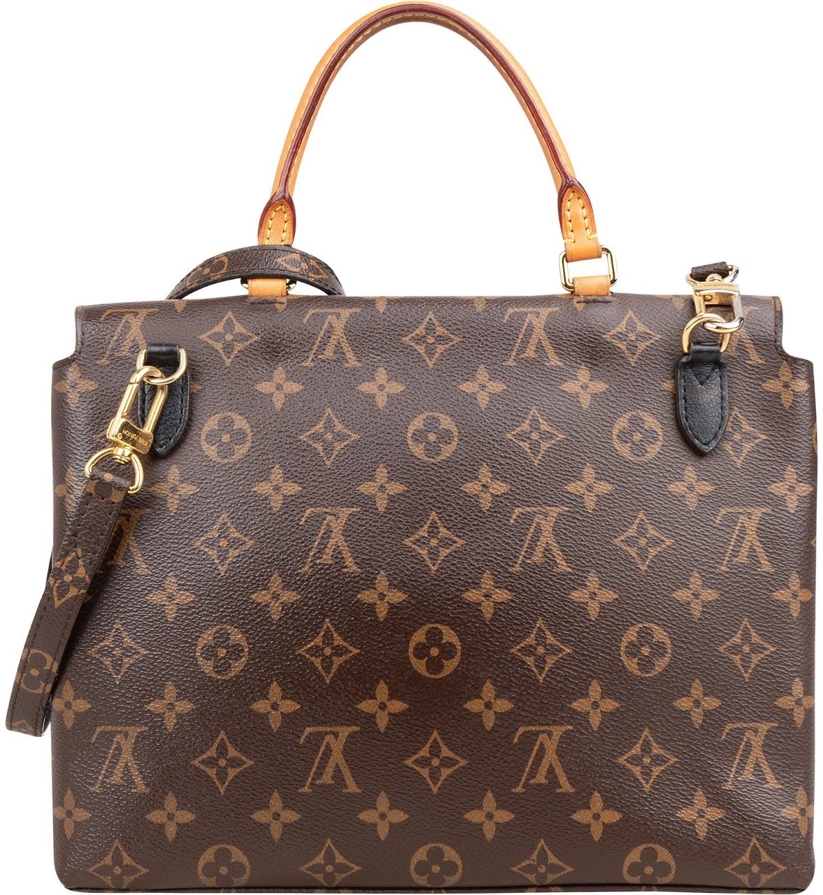 Louis Vuitton Canvas Monogram Marignan Handbag Bruin