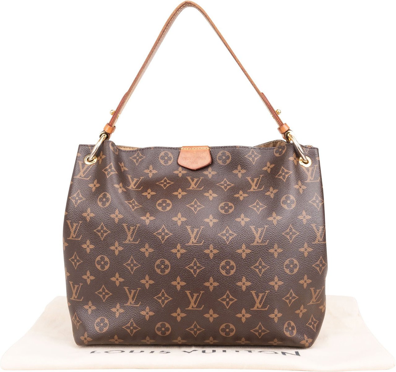 Louis Vuitton Monogram Canvas Graceful PM Handbag Bruin
