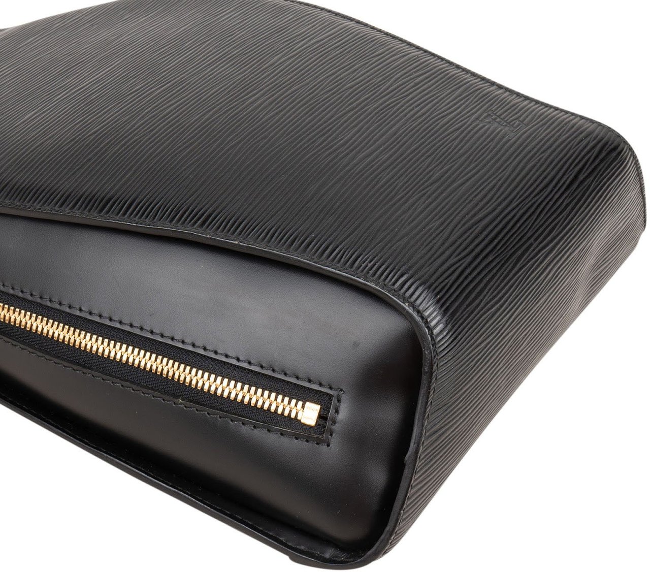Louis Vuitton Noir Epi Leather Mabillon Backpack Zwart